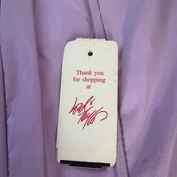 Jessica McClintock Gunne Sax Lilac Satin Corset Top NWT Millennium 2000 Sz 5/6 - Picture 13 of 14